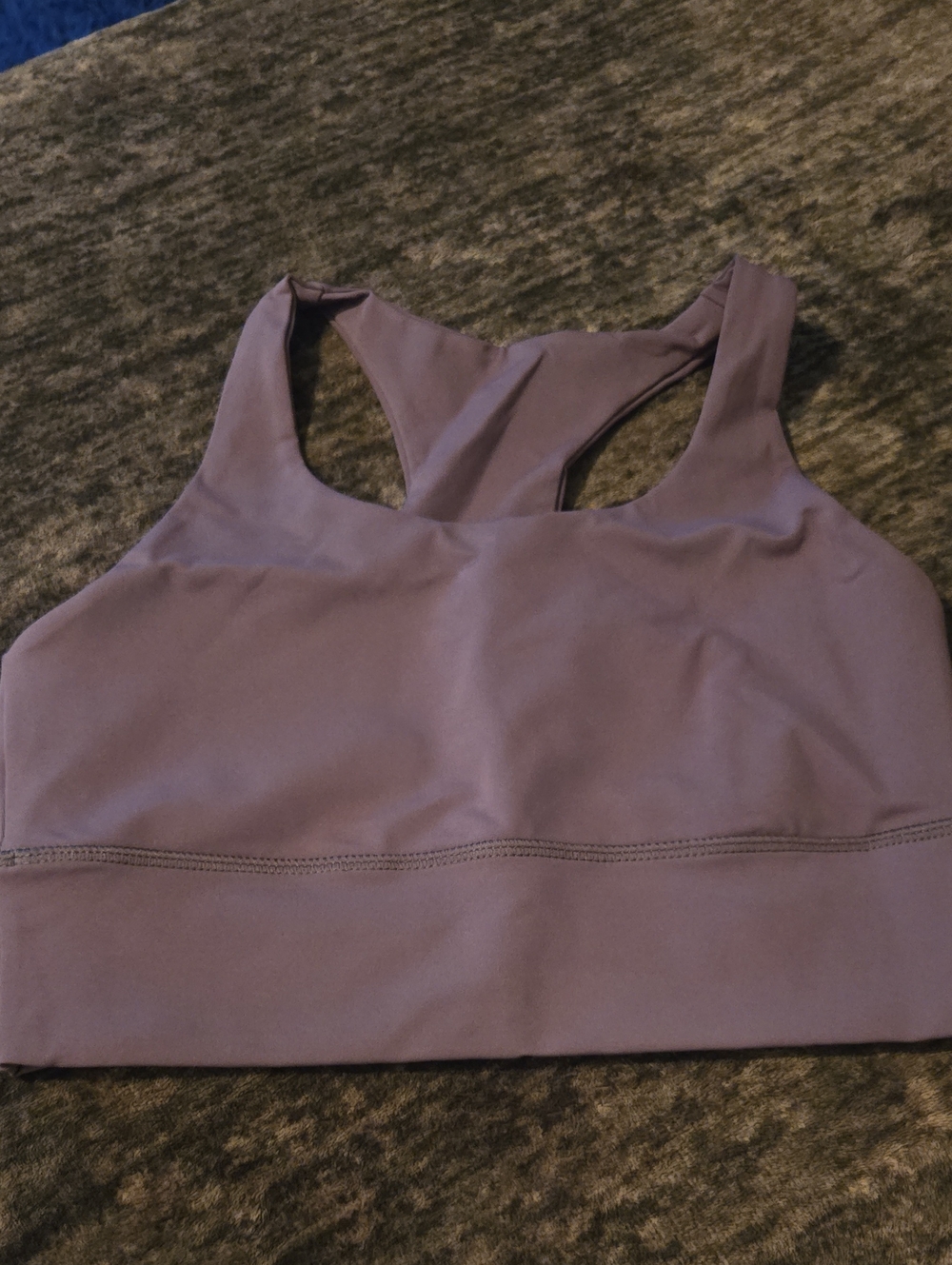 DYI Dark Violet Racerback Sports Bra